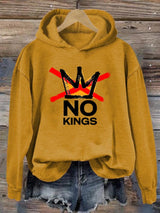 🔥Buy 3 Get 15% Off Women's  America has No Kings Printed Casual Hoodies