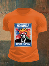 Men's   NO KINGS RESIST FASCISM T-shirt