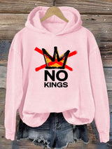 🔥Buy 3 Get 15% Off Women's  America has No Kings Printed Casual Hoodies