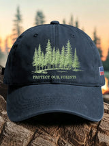 🔥Buy 3 Get 15% Off🔥Unisex Protect Our Forests Printed Hat