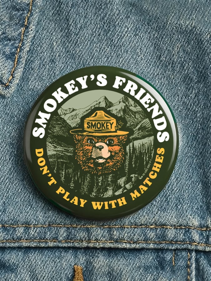 🔥Buy 3 Get 15% Off🔥National Park RESIST BEAR Buttons