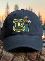 🔥Buy 3 Get 15% Off🔥Retro Save The Forest Service Print Baseball Cap