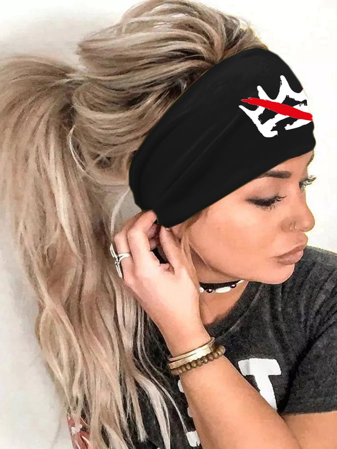 🔥Buy 3 Get 15% Off🔥No Kings Print Headband