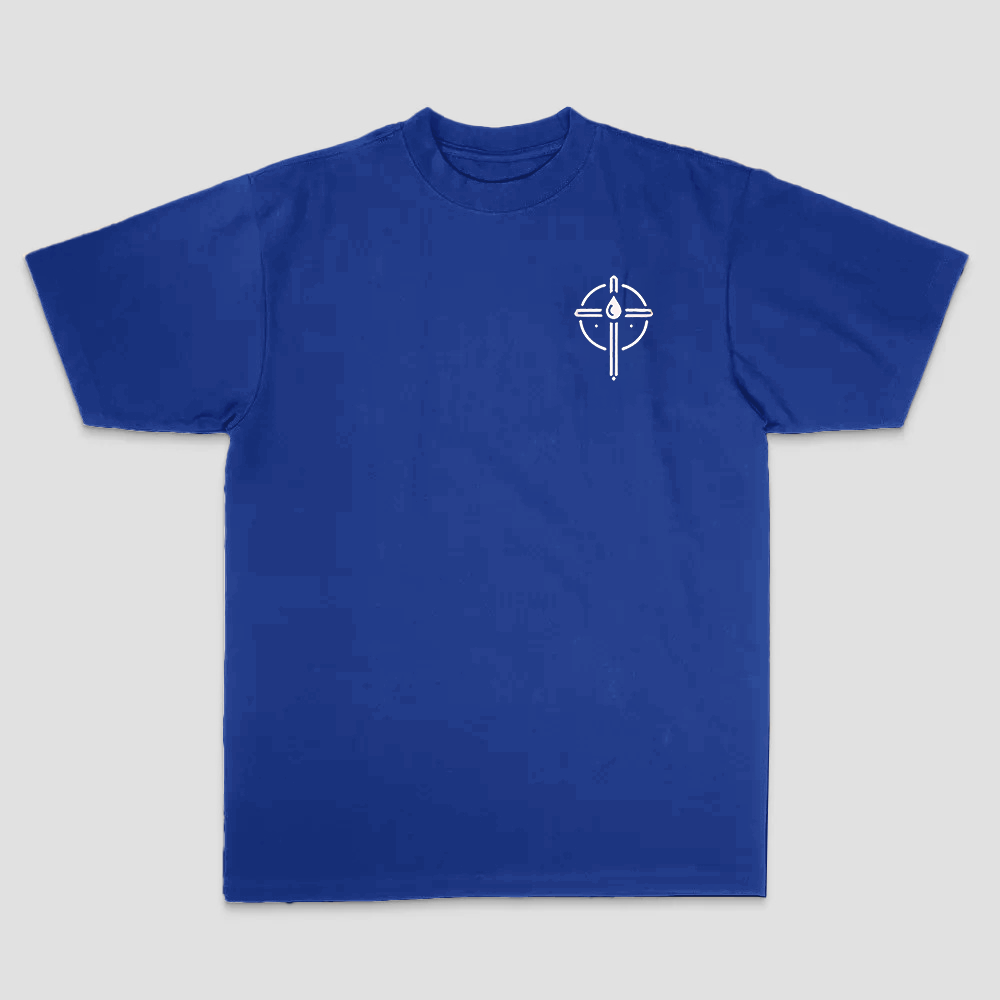 Jesus Is King Printed Men's T-shirt