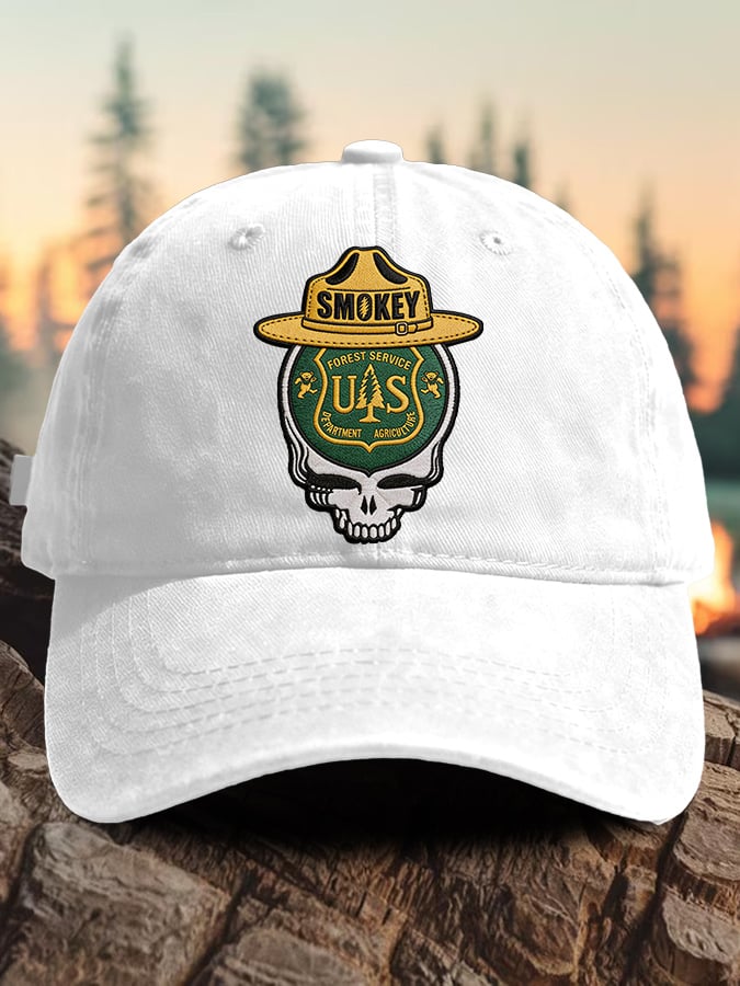 🔥Buy 3 Get 15% Off🔥Retro Resist Save The Forest Service Print Baseball Cap