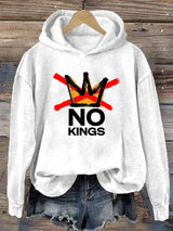 🔥Buy 3 Get 15% Off Women's  America has No Kings Printed Casual Hoodies