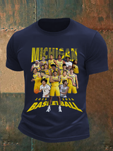 🔥Buy 3 Get 15% Off🔥Michigan Wolverines Basketball 2025 2026 Shirt