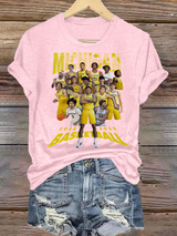 🔥Buy 3 Get 15% Off🔥Women's  Michigan Wolverines Basketball 2025 2026 Shirt