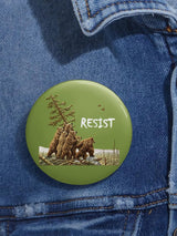 🔥Buy 3 Get 15% Off🔥Unisex Retro Save The Forest Bureau Pin-Back Button