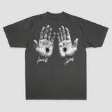 Hollowed Hands Printed Men's T-shirt