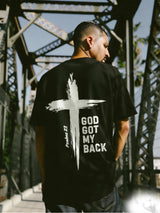Walking With God Printed Men's T-shirt