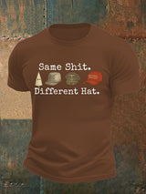 🔥Buy 3 Get 15% Off🔥Men's  Same shit Different costume Print T-Shirt