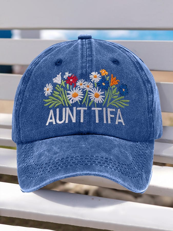 🔥Buy 3 Get 15% Off🔥Retro I Am Aunt Tifa Print Baseball Cap