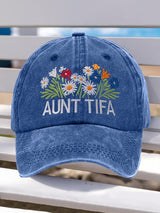 🔥Buy 3 Get 15% Off🔥Retro I Am Aunt Tifa Print Baseball Cap