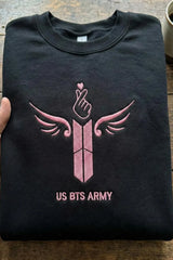 Embroidered BTS World Tour Sweatshirt 2026