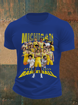 🔥Buy 3 Get 15% Off🔥Michigan Wolverines Basketball 2025 2026 Shirt