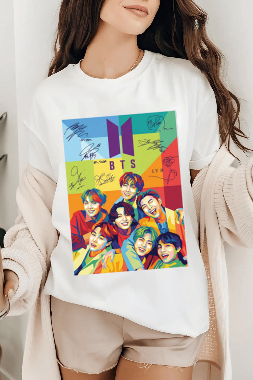 BTS Color Block T-Shirt