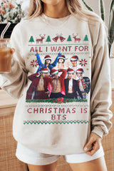💋✨ BTS Christmas Sweatshirt