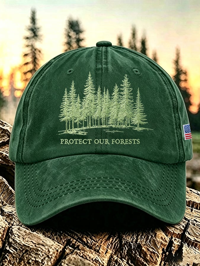 🔥Buy 3 Get 15% Off🔥Unisex Protect Our Forests Printed Hat