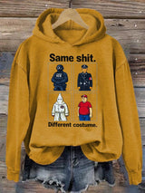 🔥Buy 3 Get 15% Off🔥Women's  Same shit Different costume  Print  Hoodie