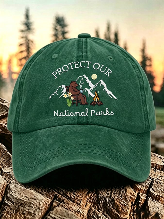 🔥Buy 3 Get 15% Off🔥Unisex PROTECT OUR NATIONAL PARKS Hat