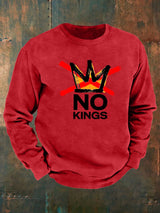 🔥Buy 3 Get 15% Off Men's  America has No Kings Printed Casual  Sweatshirt