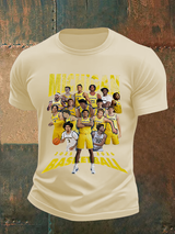 🔥Buy 3 Get 15% Off🔥Michigan Wolverines Basketball 2025 2026 Shirt