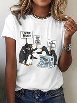🔥Buy 3 Get 15% Off🔥Women's Hands Off Print T-Shirt