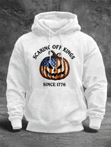 🔥Buy 3 Get 15% Off🔥Men's Scaring Off Kings Print Hoodie