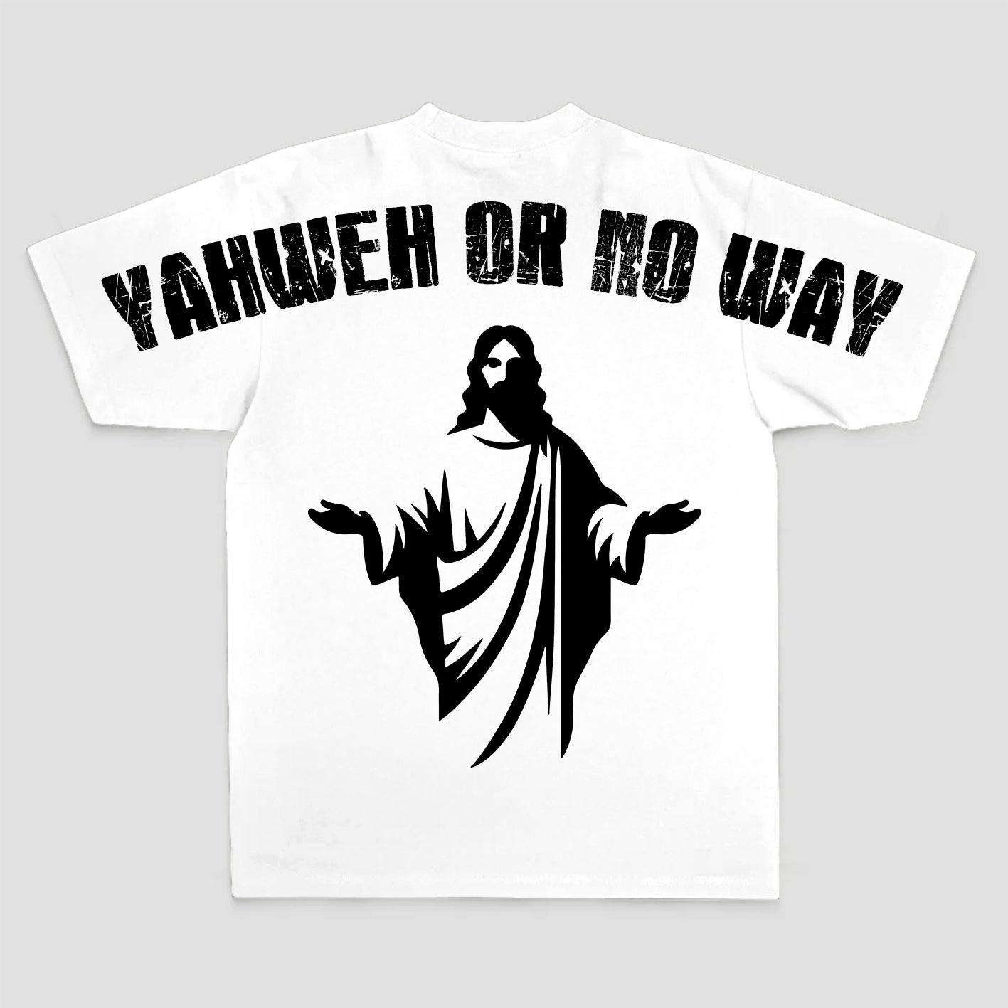 Yahweh Or No Way Printed Men's T-Shirt