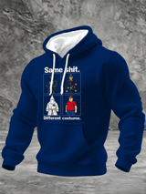 🔥Buy 3 Get 15% Off🔥Men's  Same shit Different costume Print Hoodie