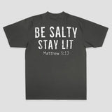 Be Salty Stay Lit Printed Men's T-shirt