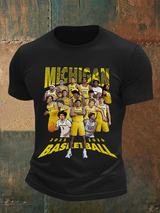 🔥Buy 3 Get 15% Off🔥Michigan Wolverines Basketball 2025 2026 Shirt