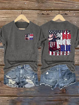 Women's  Courtesy Of Red White And Blue, 250th Anniversary Freedom T-Shirt