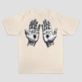 Hollowed Hands Printed Men's T-shirt
