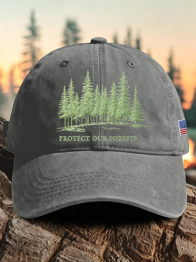 🔥Buy 3 Get 15% Off🔥Unisex Protect Our Forests Printed Hat