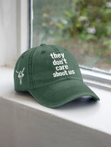 Unisex They Don't Care About Us Printed Hat