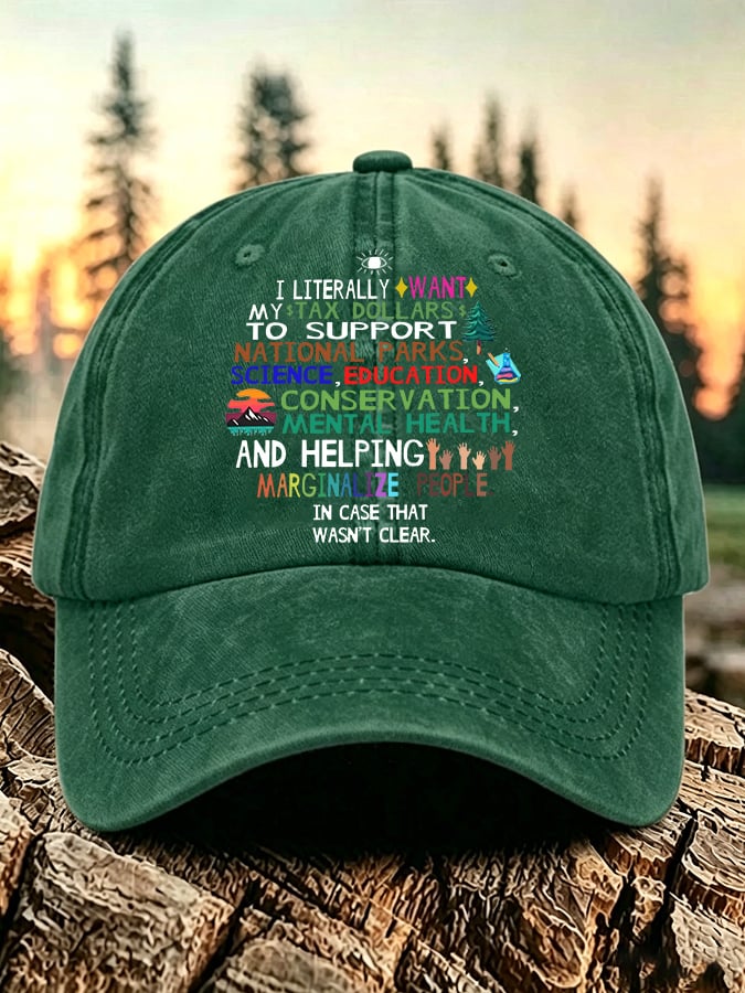 🔥Buy 3 Get 15% Off🔥Support National Parks and Education, I literally Want Hat
