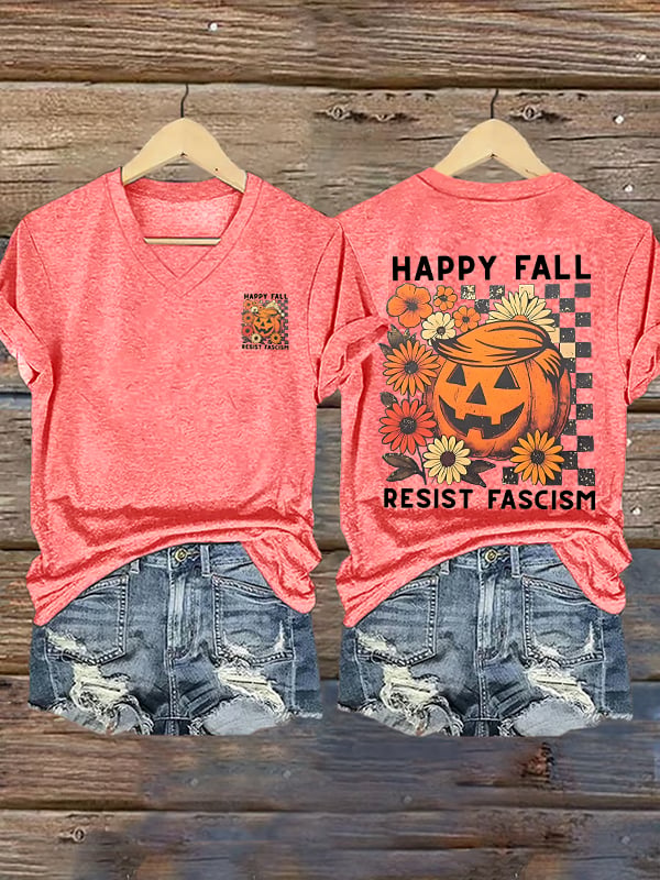 🔥Buy 3 Get 15% Off🔥Women's My Favorite Season is the Fall Print T-shirt