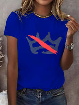 🔥Buy 3 Get 15% Off Women's  America has no kings Printed Casual T-Shirt