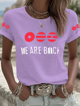 Women's BTS Fan Print Short-Sleeve T-Shirt