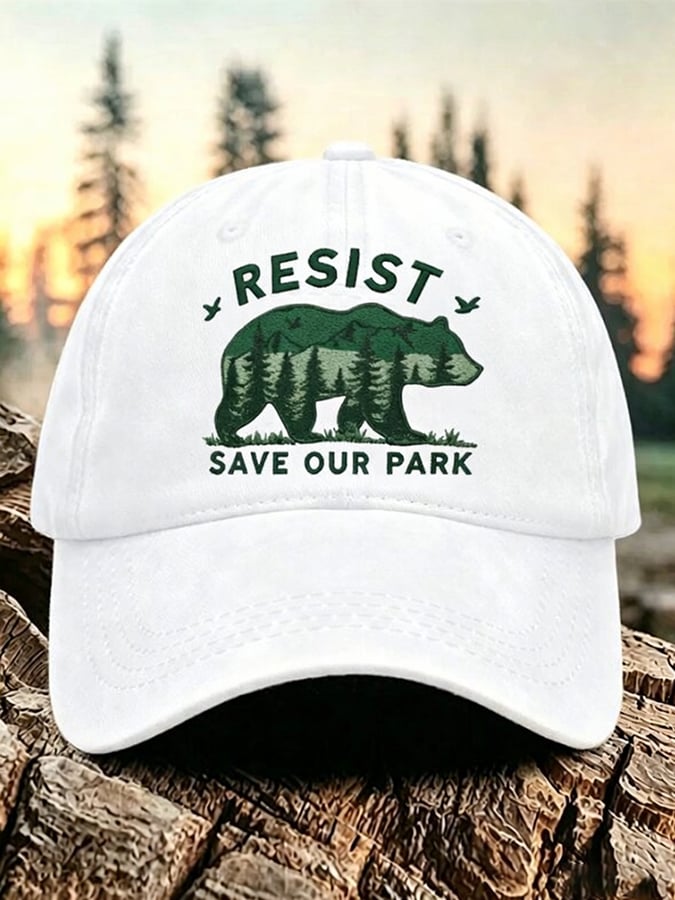 🔥Buy 3 Get 15% Off🔥Unisex National Park Resist Bear Hat