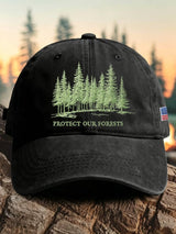 🔥Buy 3 Get 15% Off🔥Unisex Protect Our Forests Printed Hat