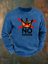 🔥Buy 3 Get 15% Off Men's  America has No Kings Printed Casual  Sweatshirt