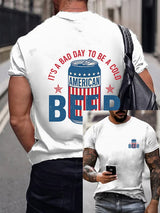 🔥Buy 3 Get 15% Off🔥It’s a Bad Day to Be a Cold Beer,  Funny 4th of July Drinking Shirt