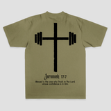 Jeremiah 17:7 Blessed Is The One Who Trusts In The Lord Printed Men's T-shirt