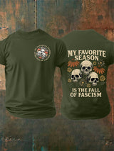 Men's MY FAVORITE SEASON Print  T-shirt