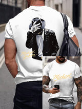 Men's Fun Character Print T-Shirt