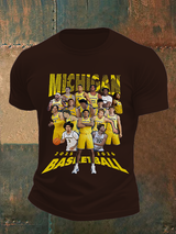 🔥Buy 3 Get 15% Off🔥Michigan Wolverines Basketball 2025 2026 Shirt