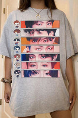 BTS  short sleeve t-shirt